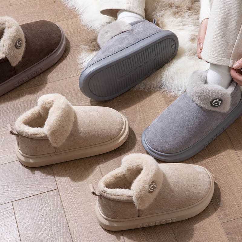Men'S Shoes Grip - House Fuzzy Slipper Women Fluffy Winter