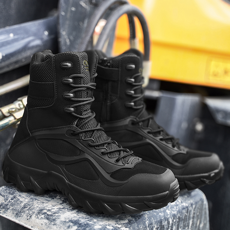 Men'S Shoes No Laces - Men Shoes Tactical Boots Special Forces