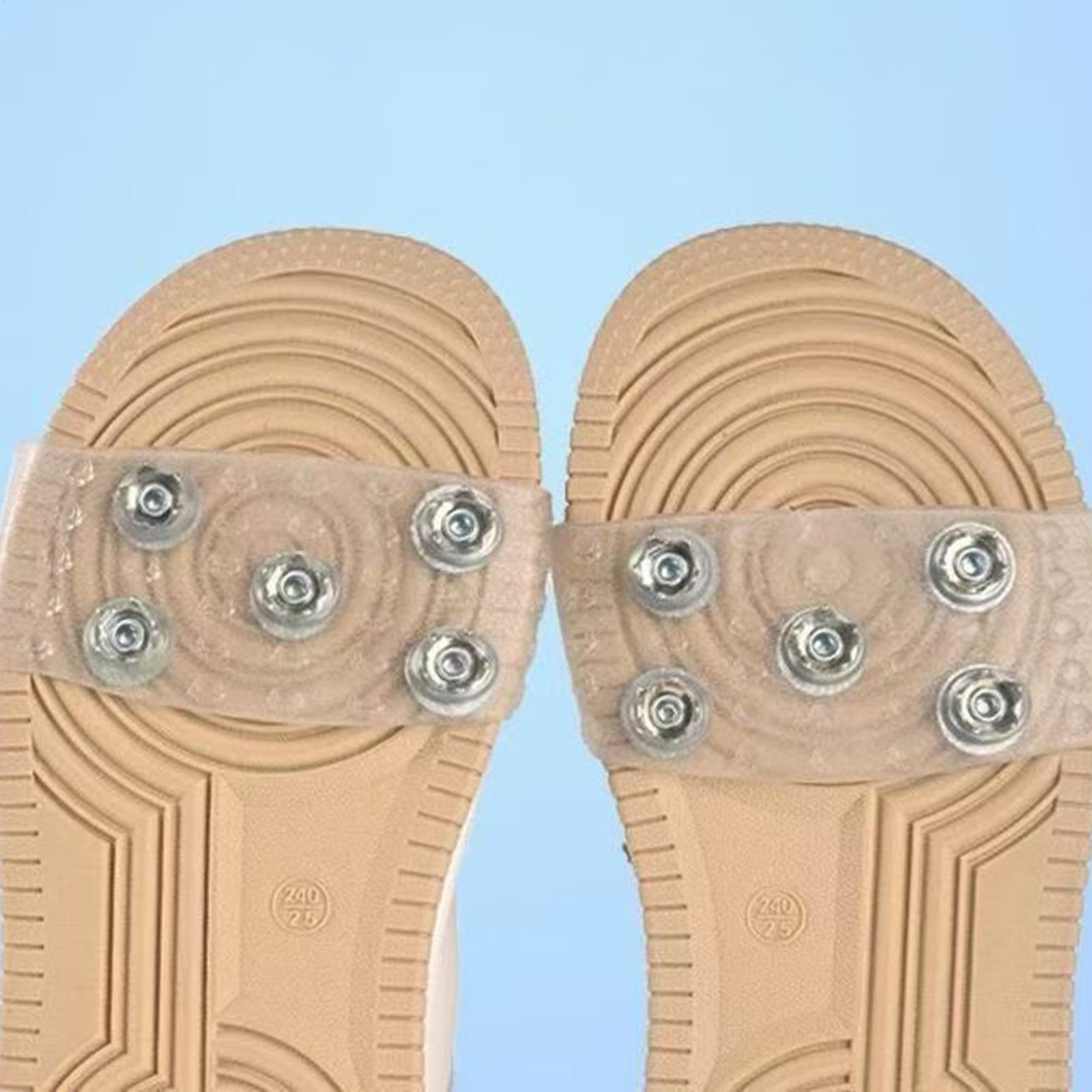 Men'S Shoes Grip - Snow Cleats Clear Anti-Slip Footwear Claws