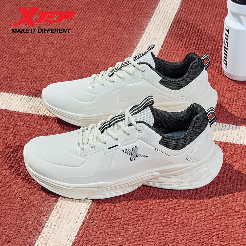Men'S Xtep Shoes - Xtep Male's Running Shoes Sweat-Absorbing Breathable
