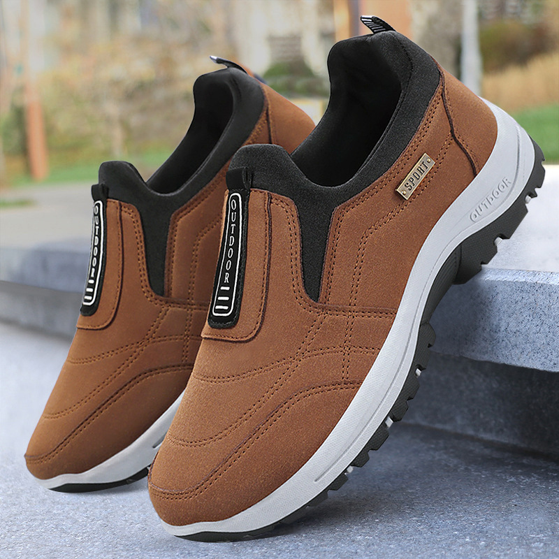 Men's Casual Walking Shoes Fau - Boat Shoe Leather 评论和价格