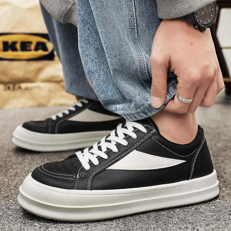 Plain Color Men Low Top Casual - Men'S Shoes Grip 评论和价格