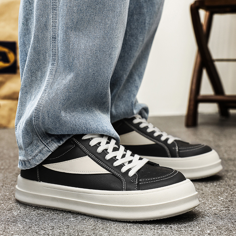 Plain Color Men Low Top Casual - Men'S Shoes Grip 评论和价格