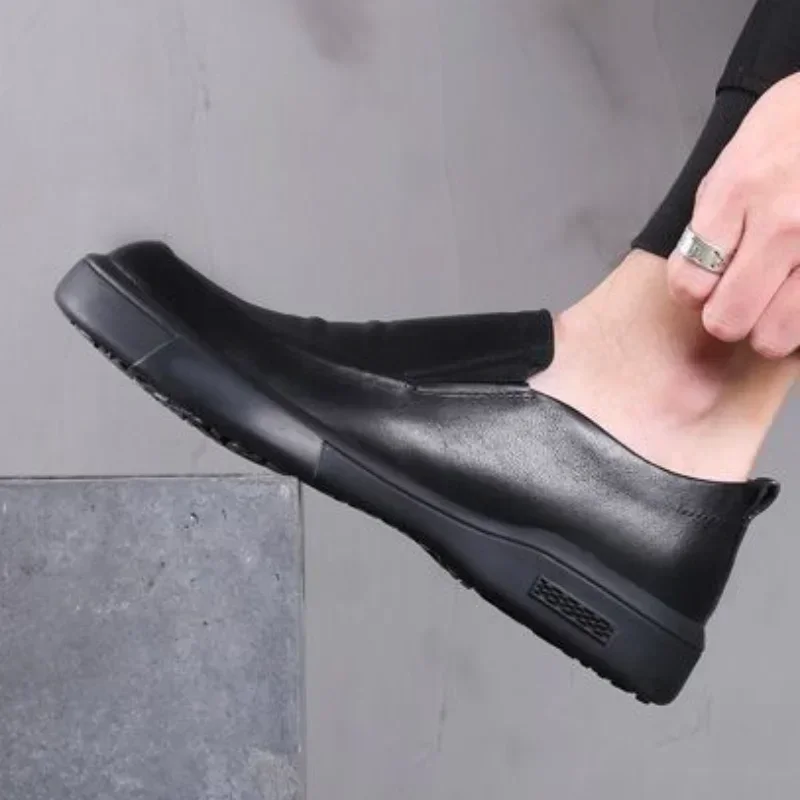 Dress Shoes Man Cowhide Casual - Men Shoes On Clearance 评论和价格