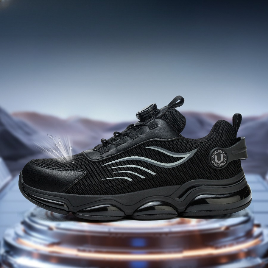 Mens Steel Toe Safety Work Boo - Boat Shoe Leather 评论和价格