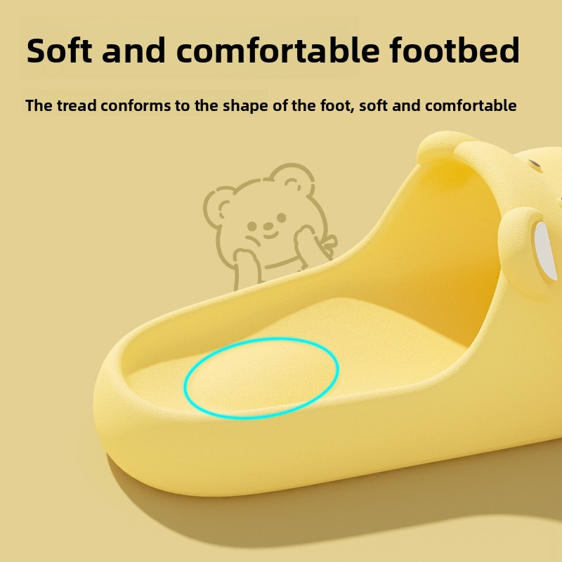 Unisex EVA Bear Cartoon Home S - Men'S Shoes Non Slip 评论和价格
