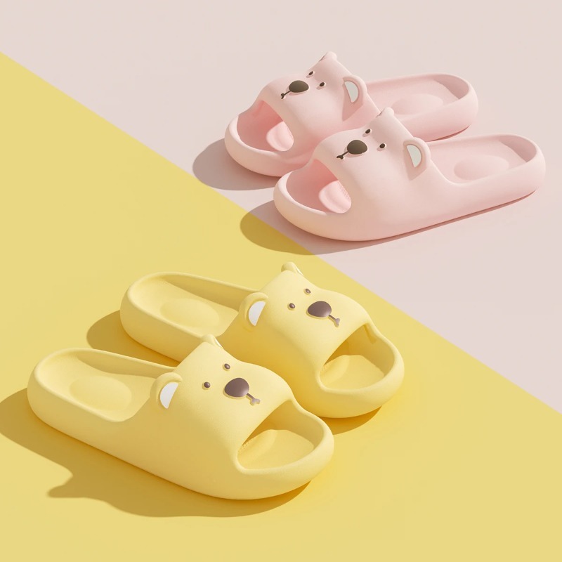 Unisex EVA Bear Cartoon Home S - Men'S Shoes Non Slip 评论和价格