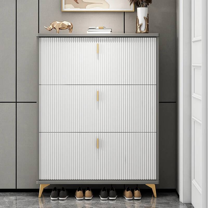 Modern Minimalist Shoe Cabinet - Men Shoes Rack 评论和价格