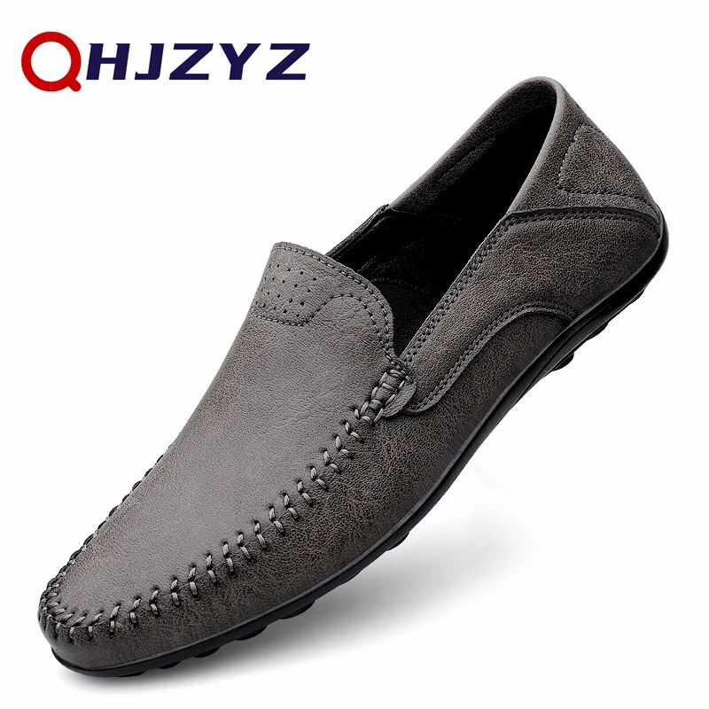 Men's Genuine Leather Loafers  - Boat Shoe Leather 评论和价格