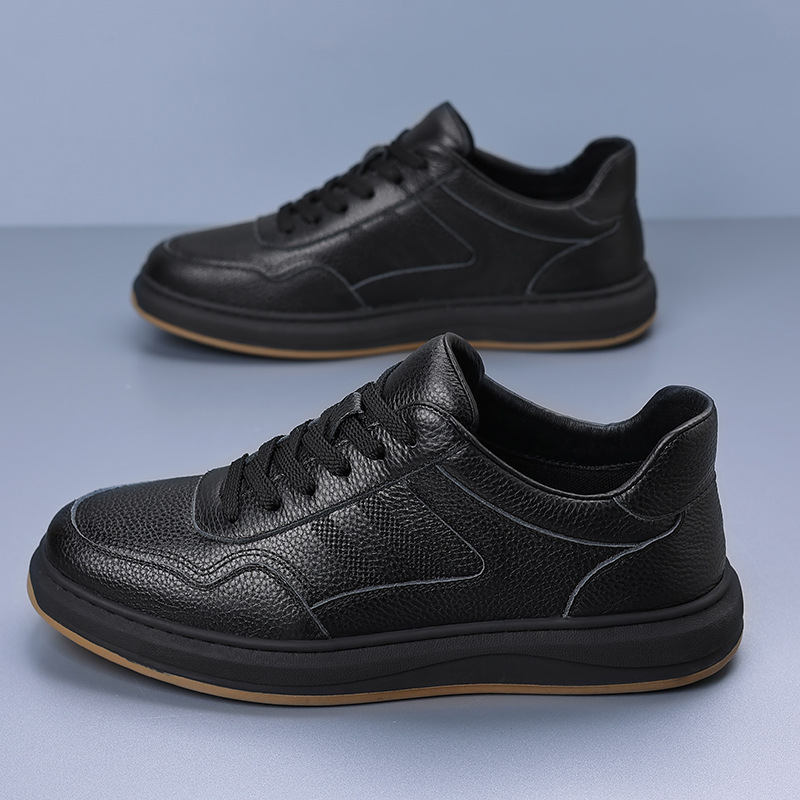Men's Genuine Leather Casual S - Boat Shoe Leather 评论和价格