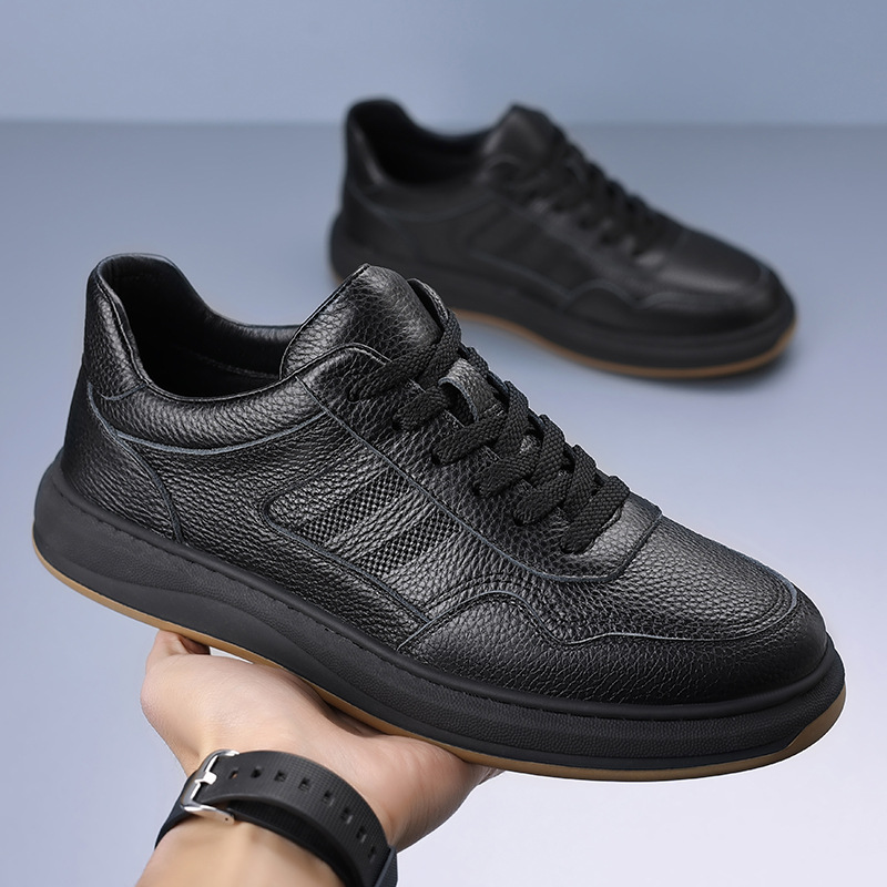 Men's Genuine Leather Casual S - Boat Shoe Leather 评论和价格