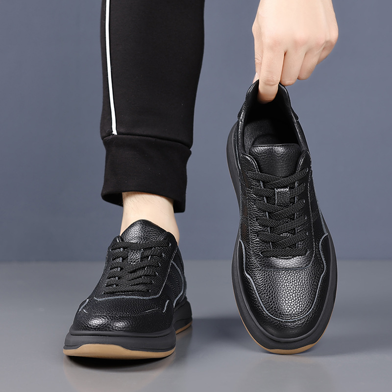Men's Genuine Leather Casual S - Boat Shoe Leather 评论和价格