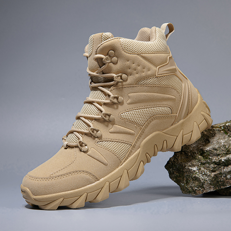 Men Tactical Boots Male Army S - Men'S Shoes No Laces 评论和价格
