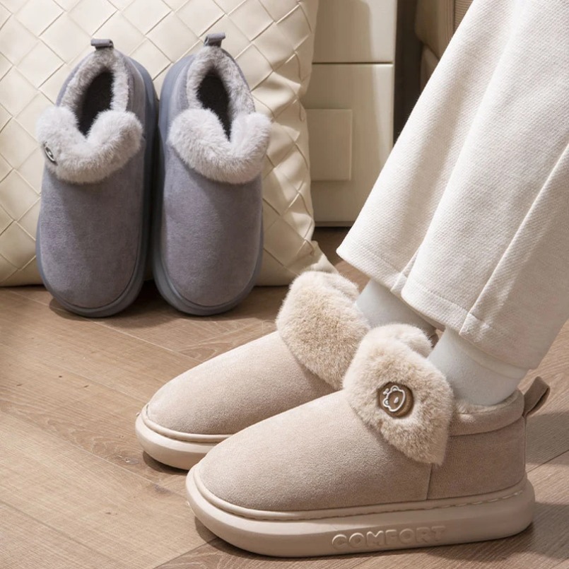 House Fuzzy Slipper Women Fluf - Men'S Shoes Grip 评论和价格