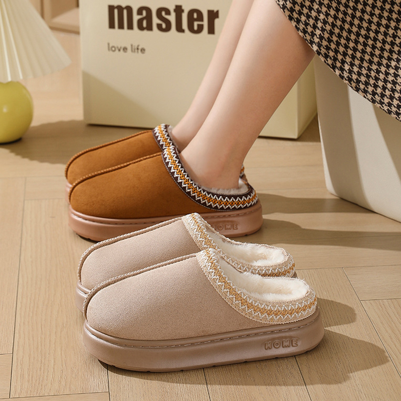 Slipper Women Home Thermal Fuz - Men'S Shoes Grip 评论和价格