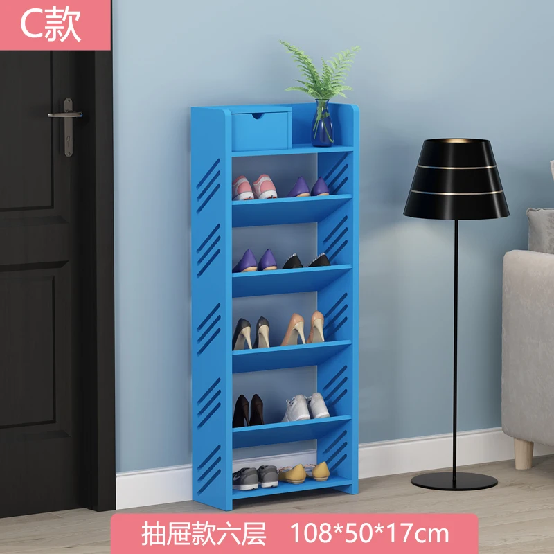 Fashion Simple Ultra-Narrow Ob - Men Shoes Rack 评论和价格