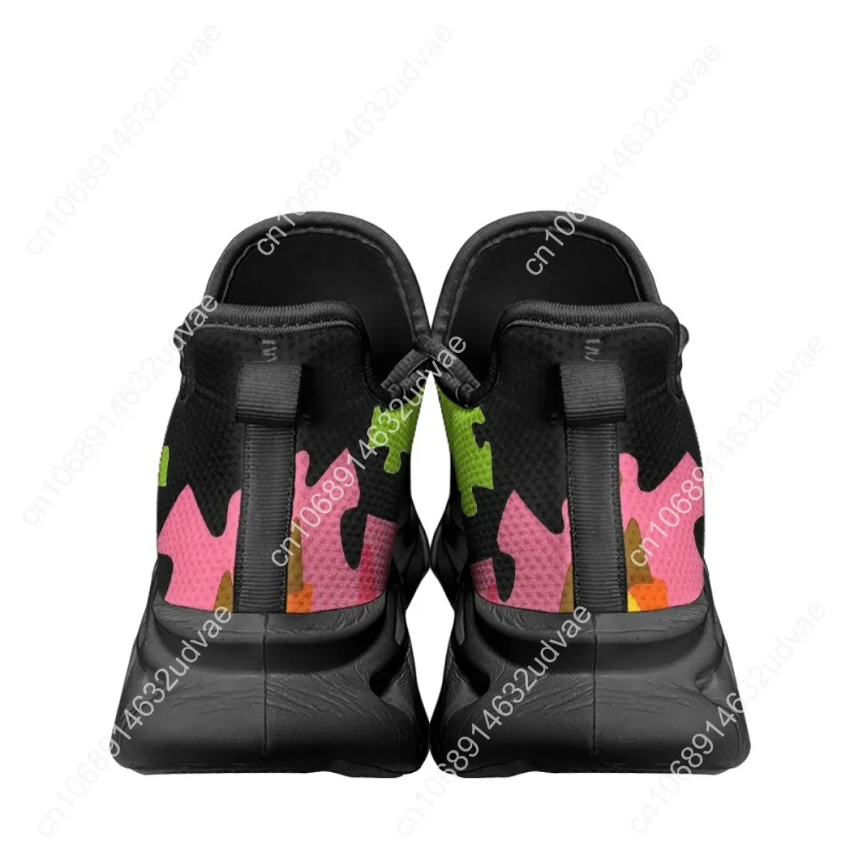 Autism Awareness Sports Runnin - Men'S Shoes No Laces 评论和价格