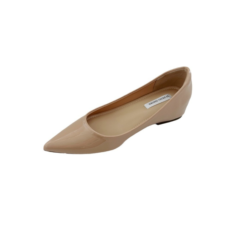 Fashionable Women Flats Pointe - Boat Shoe Leather 评论和价格