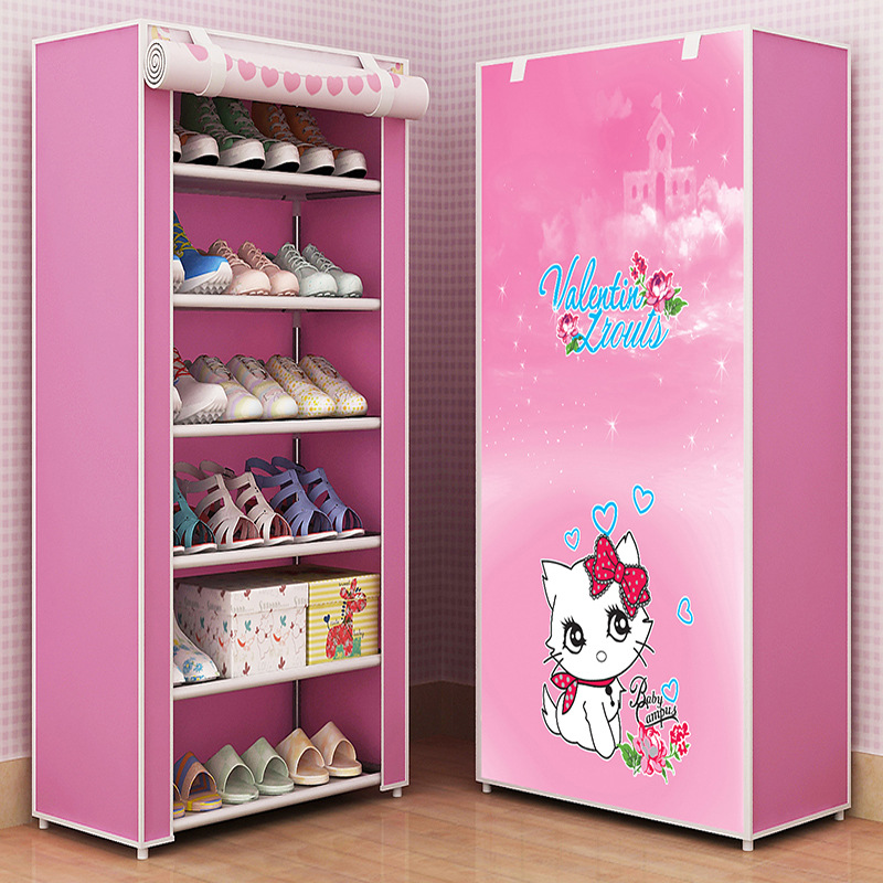 DIY Multi-layer Simple Assembl - Men Shoes Rack 评论和价格