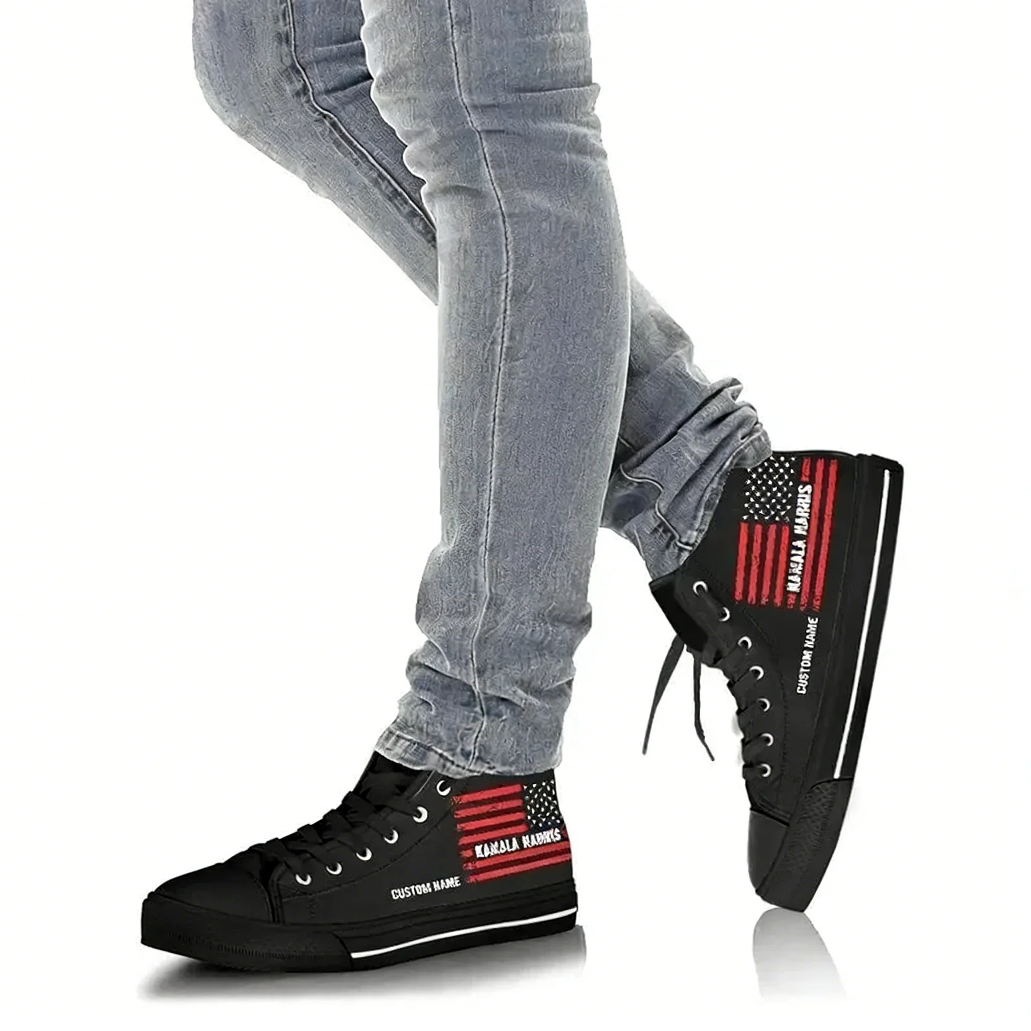 Elections Custom Name High Top - Men Shoes Name 评论和价格