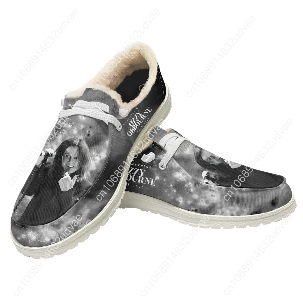 Ozzy Osbourne 1948-2025 Plush  - Men'S Shoes No Laces 评论和价格
