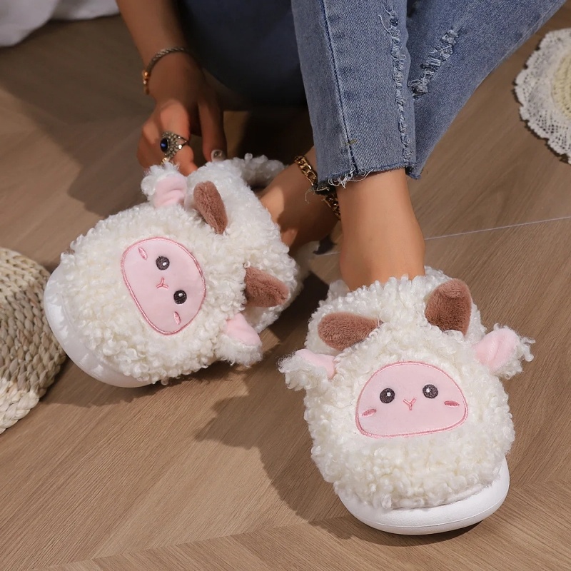 Winter Lovely Little Sheep Sli - Men Shoes Size 评论和价格