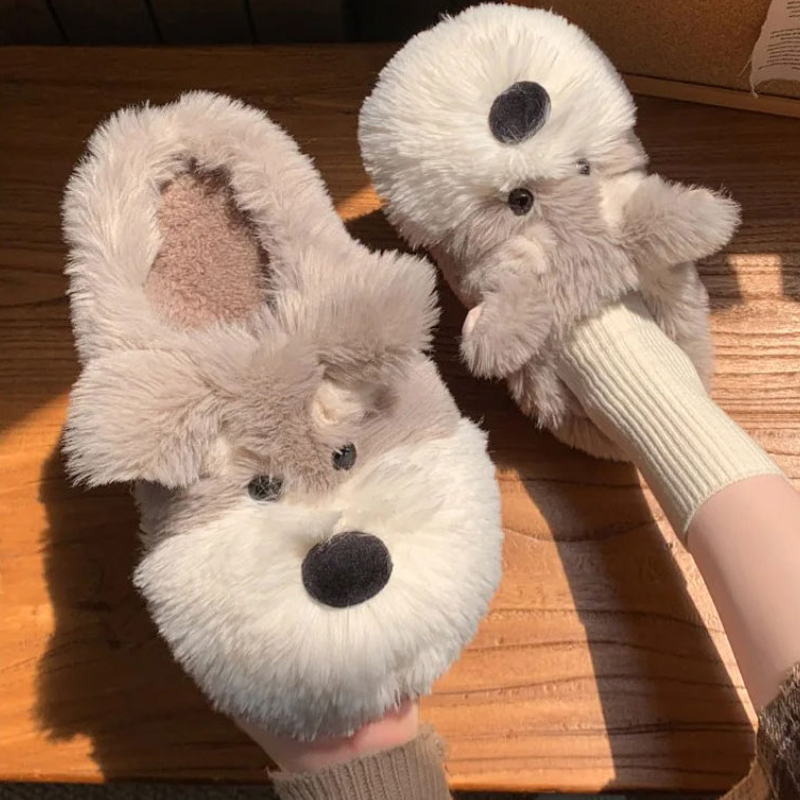 Dog Home Fuzzy Slipper Women P - Men'S Shoes Grip 评论和价格