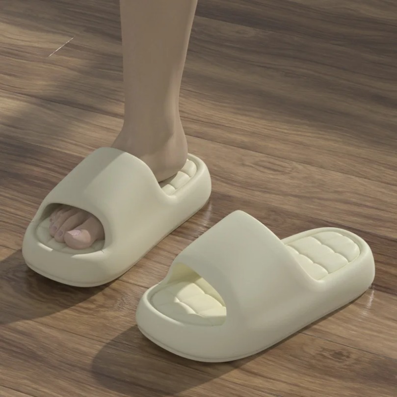 Cloud Slipper Women Plaid Summ - Men'S Shoes Non Slip 评论和价格