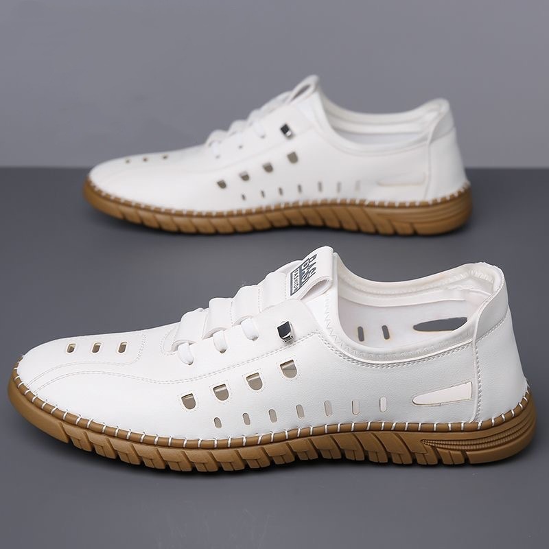 2026 Summer Men Casual Leather - Boat Shoe Leather 评论和价格
