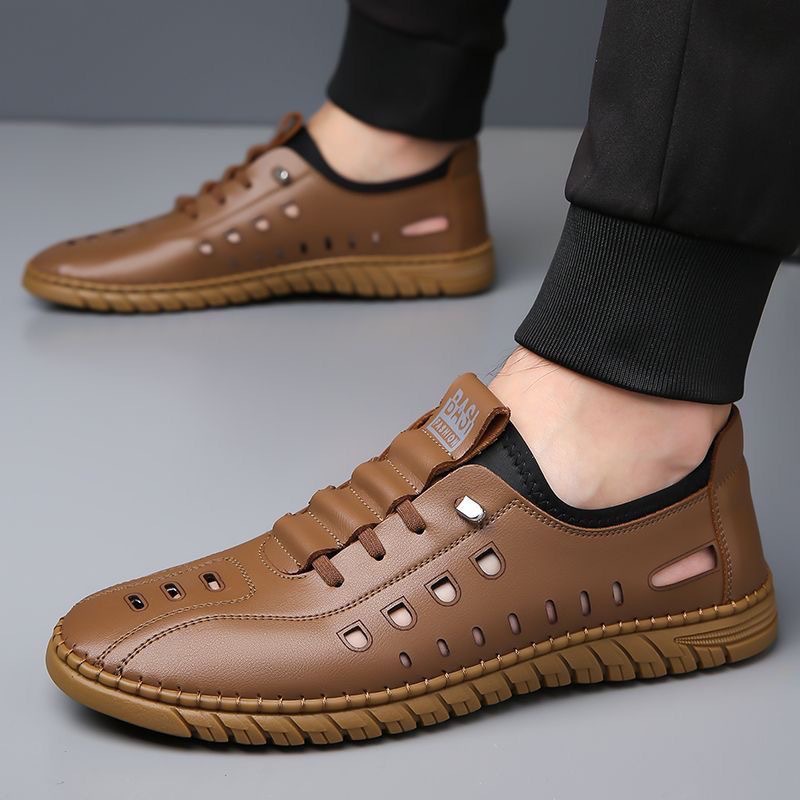 2026 Summer Men Casual Leather - Boat Shoe Leather 评论和价格
