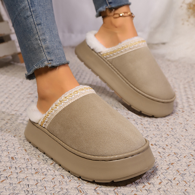 Home Slipper Women Winter Warm - Men'S Shoes Grip 评论和价格