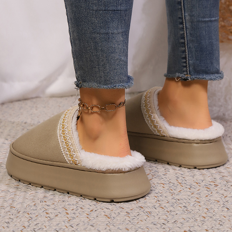 Home Slipper Women Winter Warm - Men'S Shoes Grip 评论和价格
