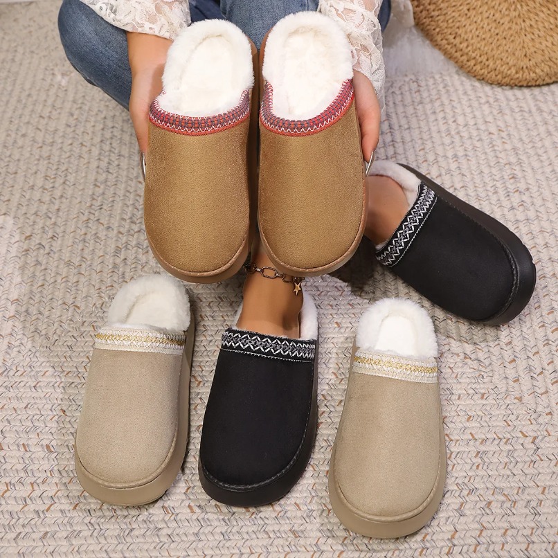 Home Slipper Women Winter Warm - Men'S Shoes Grip 评论和价格